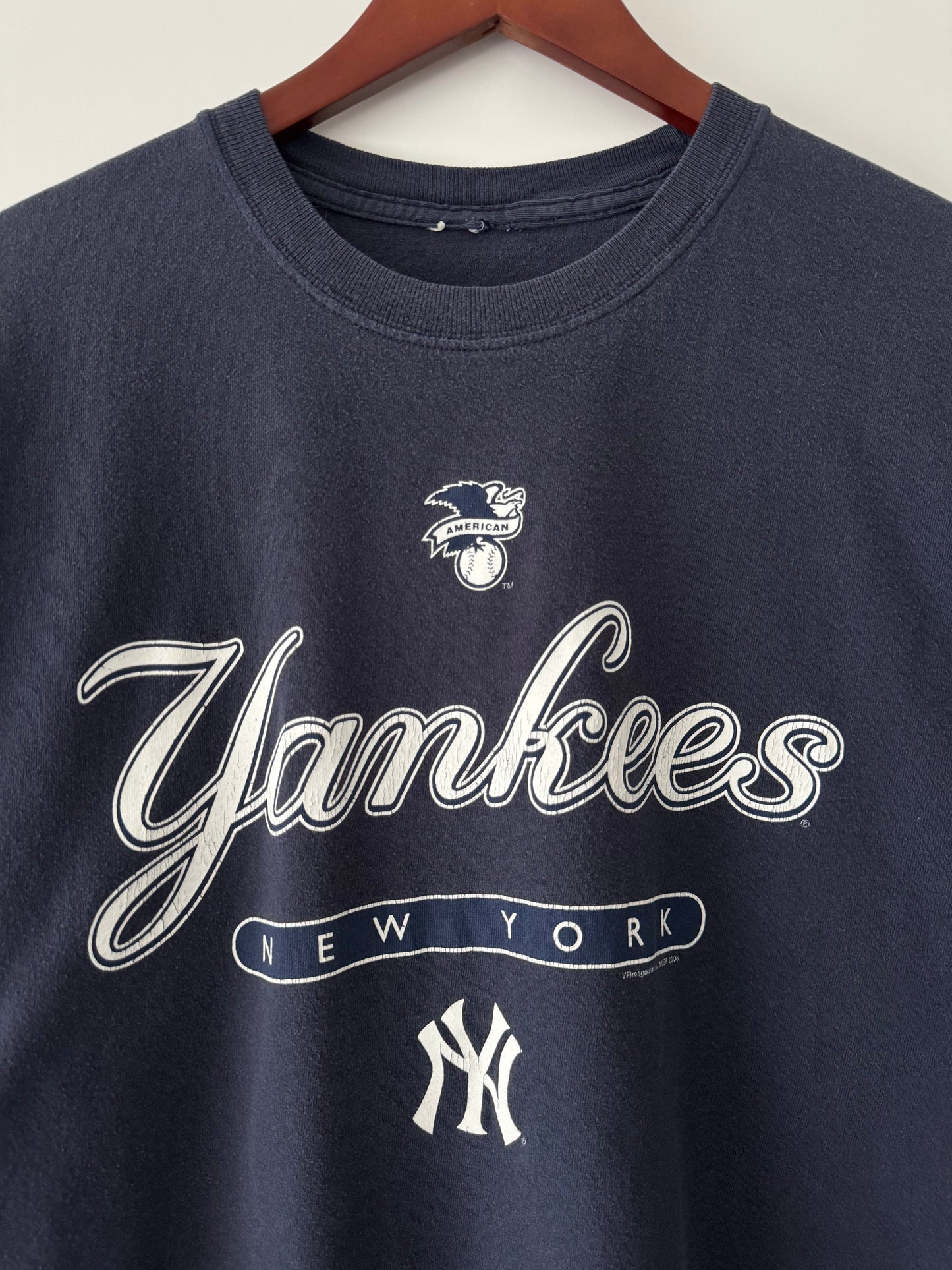 New York Yankees Scripted Tee - XL