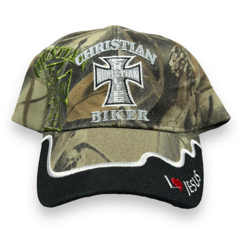 Christian Biker Jesus Cap