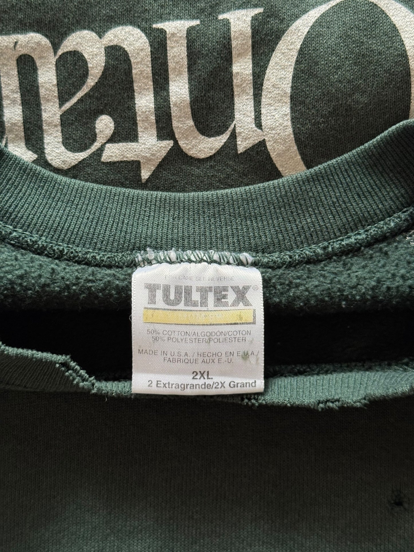 Ontario Fisherman Crewneck Pike Green - XL