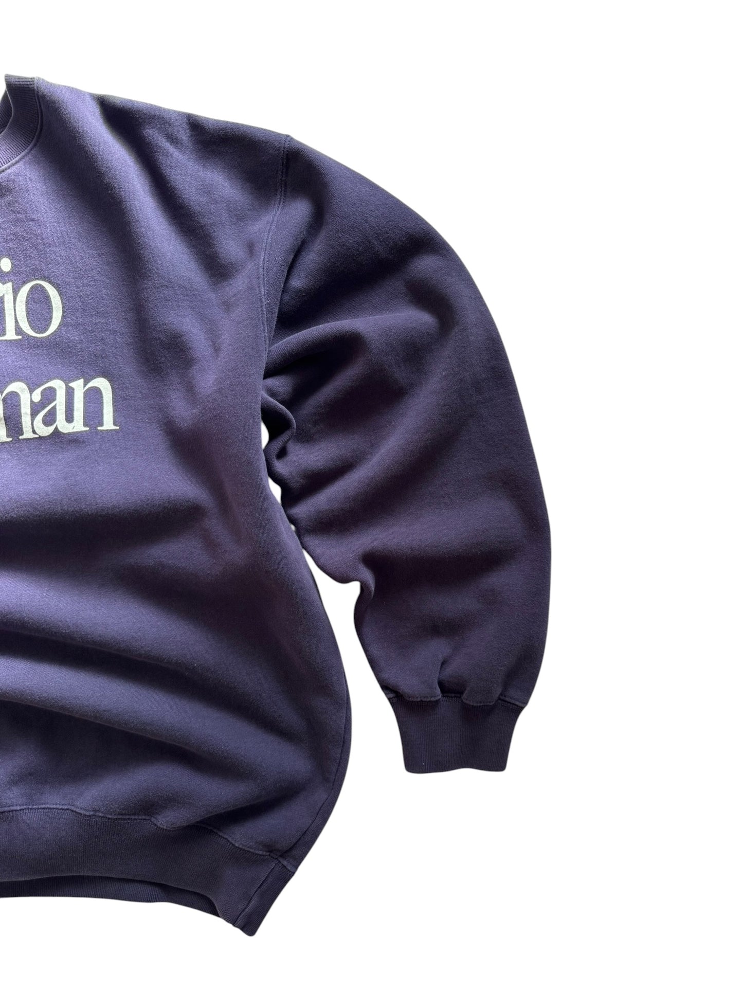 Vintage Ontario Fisherman Crewneck Dark Coho - L