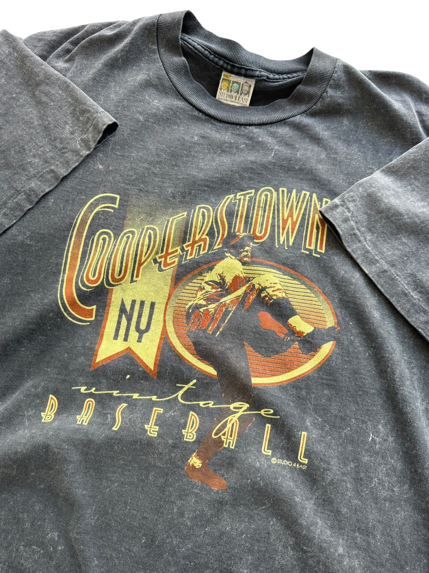 Vintage 1990s Cooperstown NY Baseball Tee - XXL