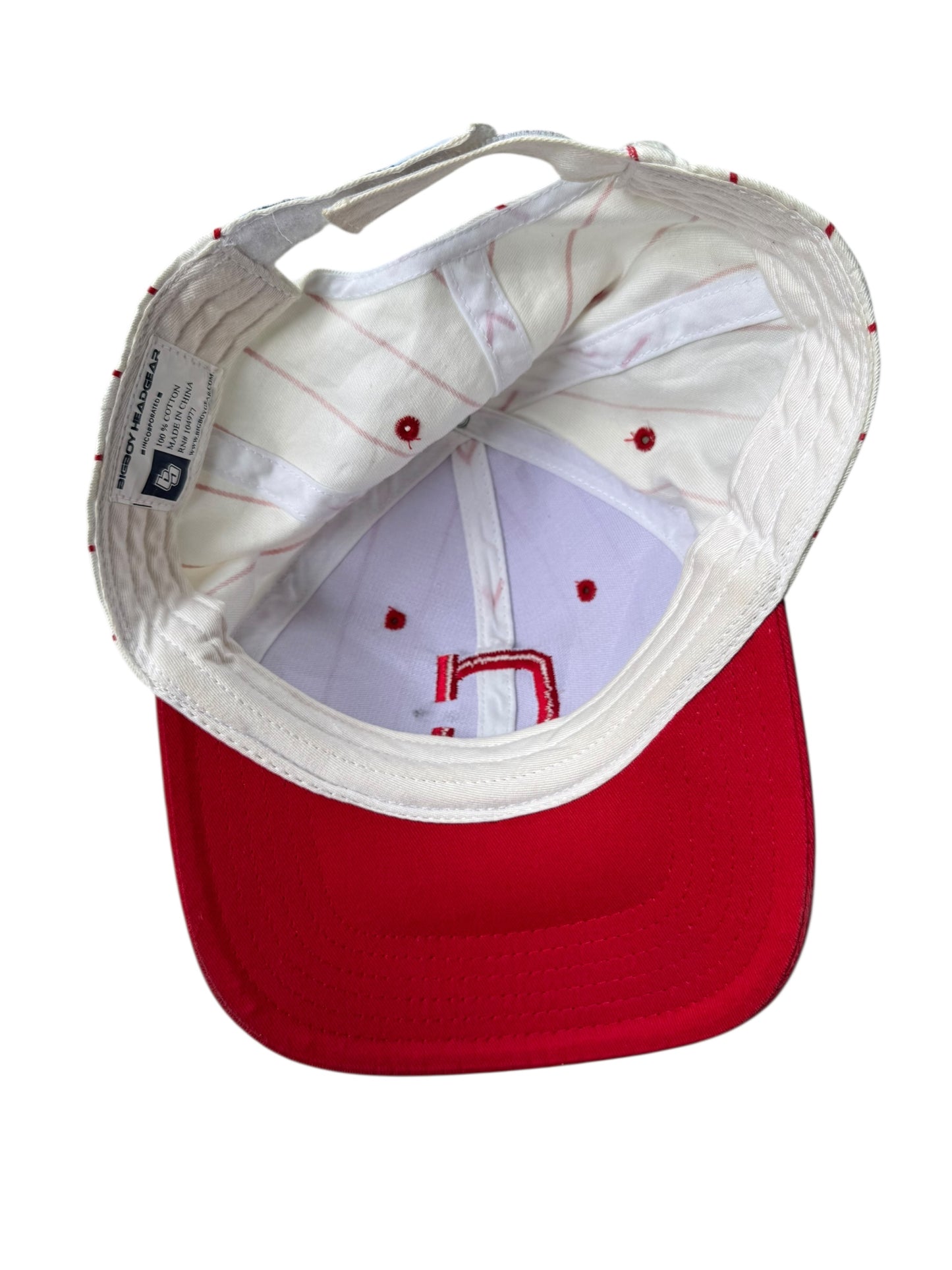 Vintage Cincinnati Baseball Pinstripe Cap