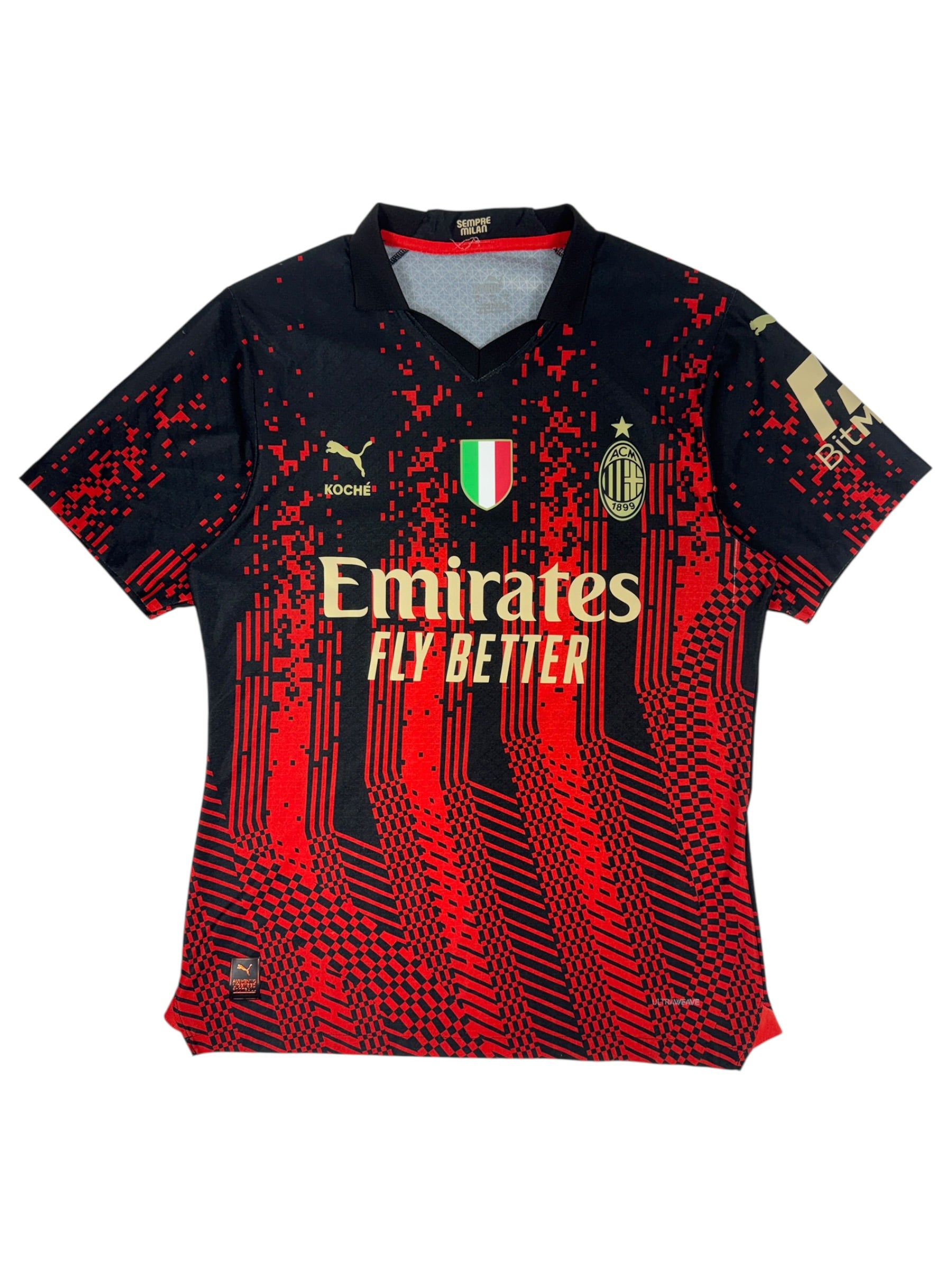 サッカーユニフォーム AC Milan w AC Milan 2022-2023 Jersey - L – OMNES