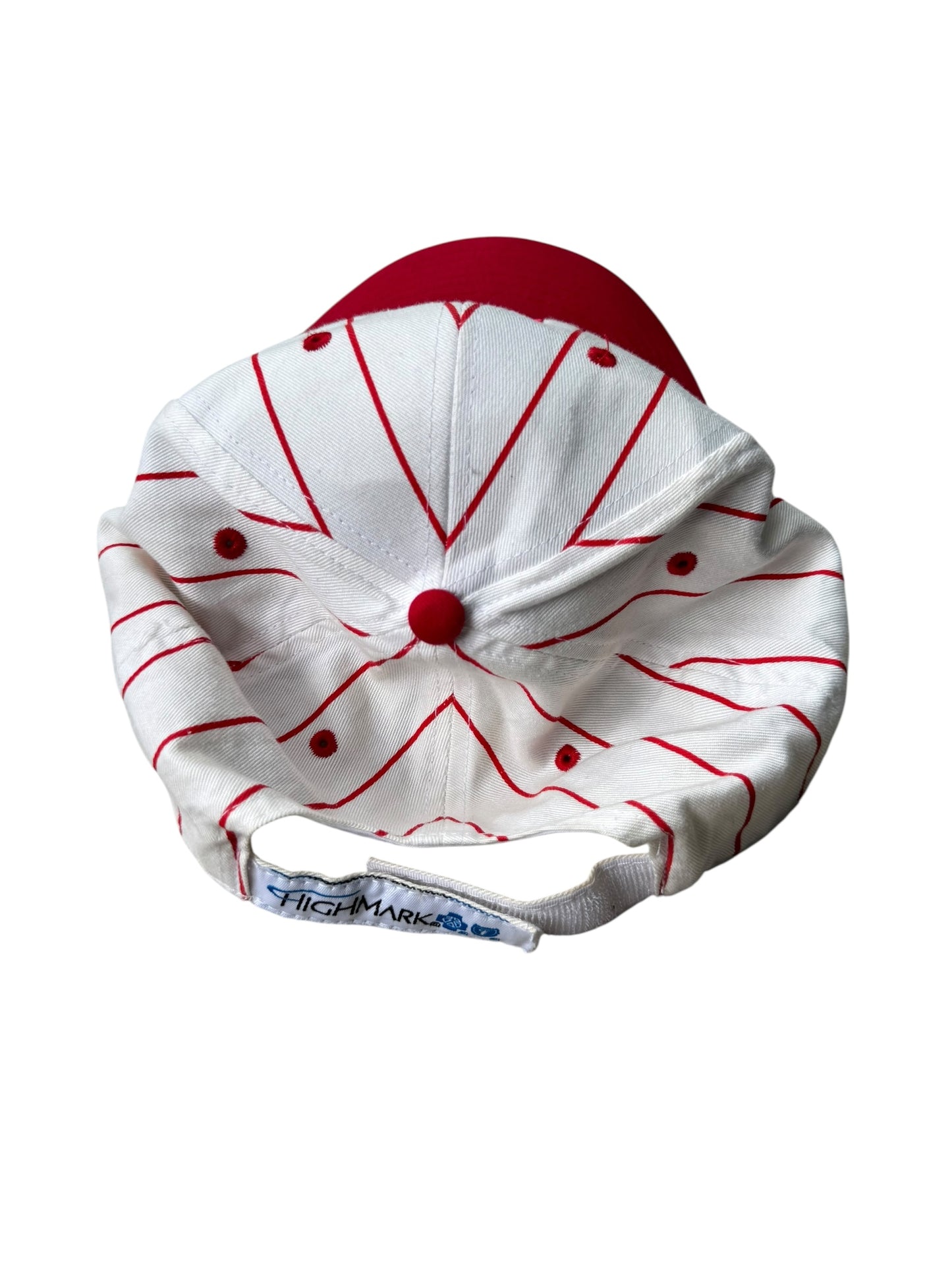 Vintage Cincinnati Baseball Pinstripe Cap