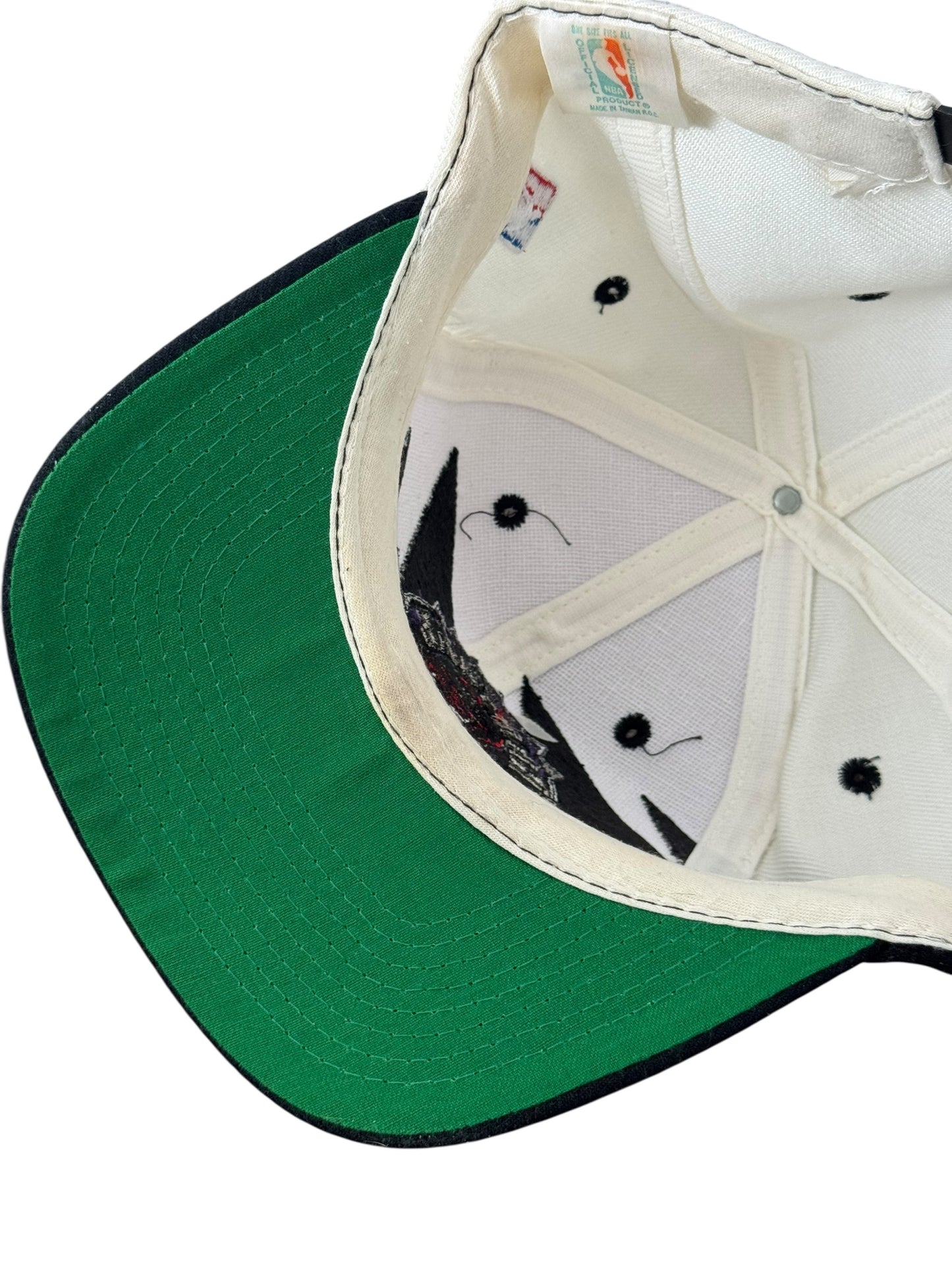 Vintage 1990s Toronto Raptors Logo Athletic Sharktooth Snapback