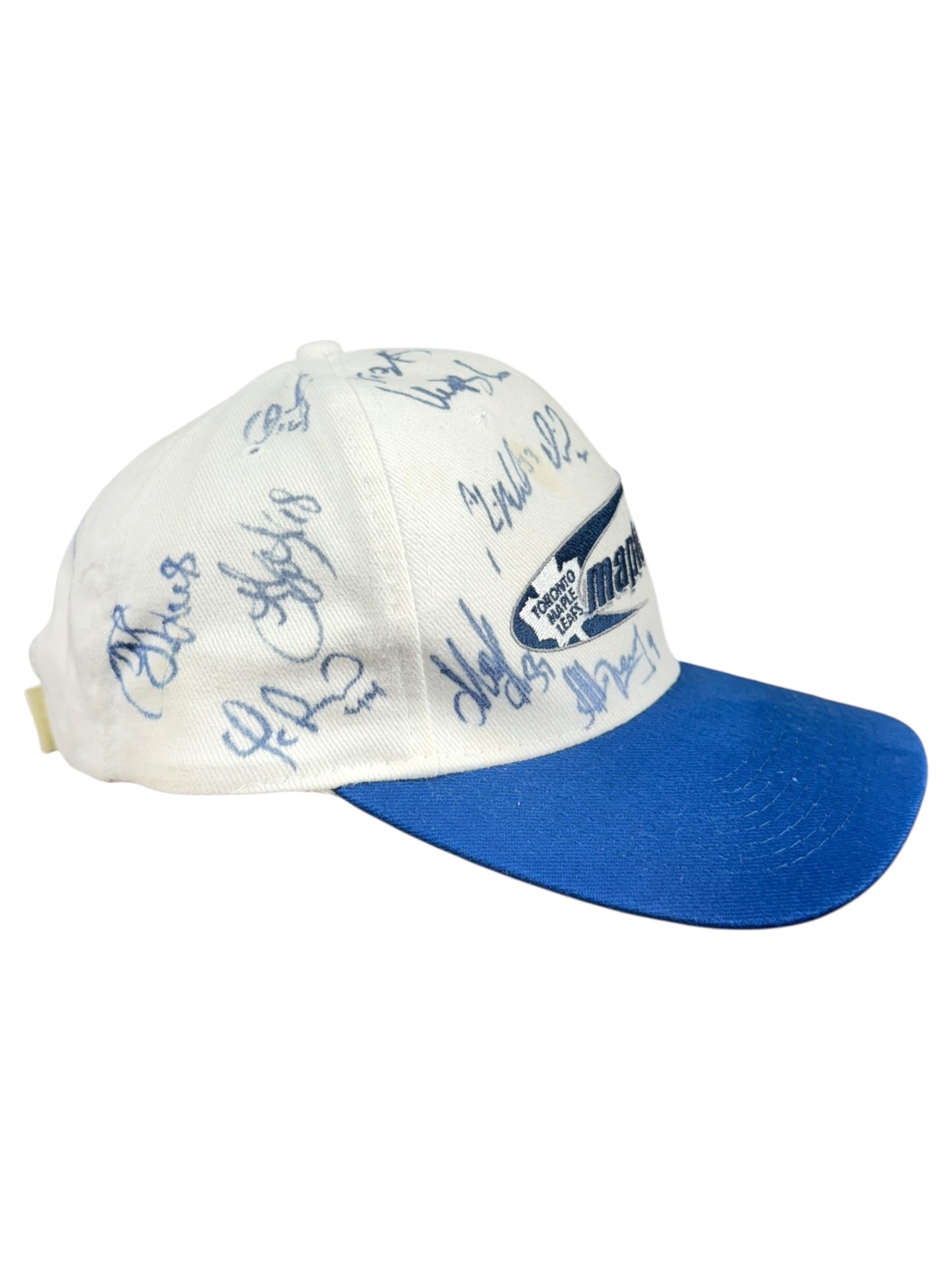Vintage 90s Toronto Maple Leafs Team Signature Starter Cap