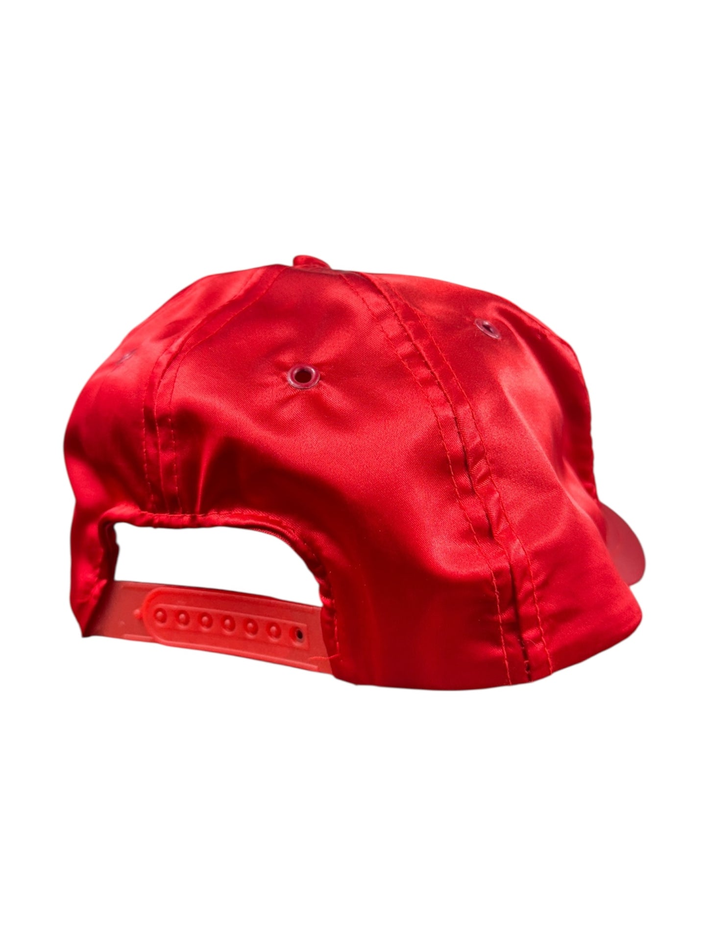 1980s Adidas Satin Trefoil Logo Cap