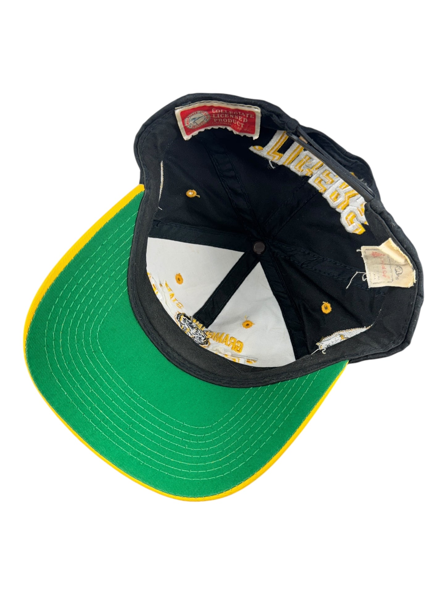 Vintage 90s Grambling State Tigers Blockhead Snap