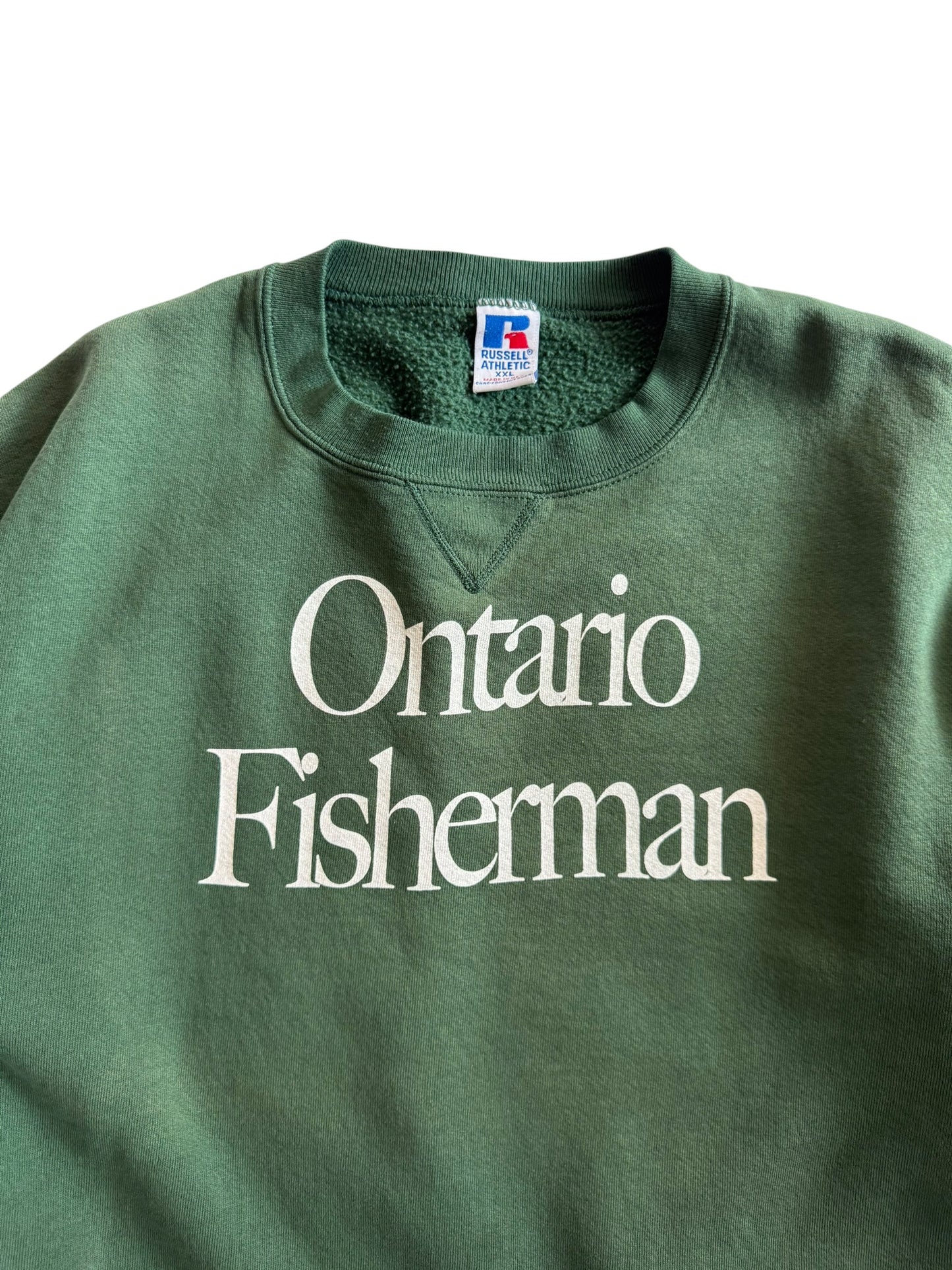 Ontario Fisherman Crewneck Perch Green - XXL