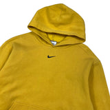 Vintage Nike Canary Yellow Middle Swoosh Hoodie