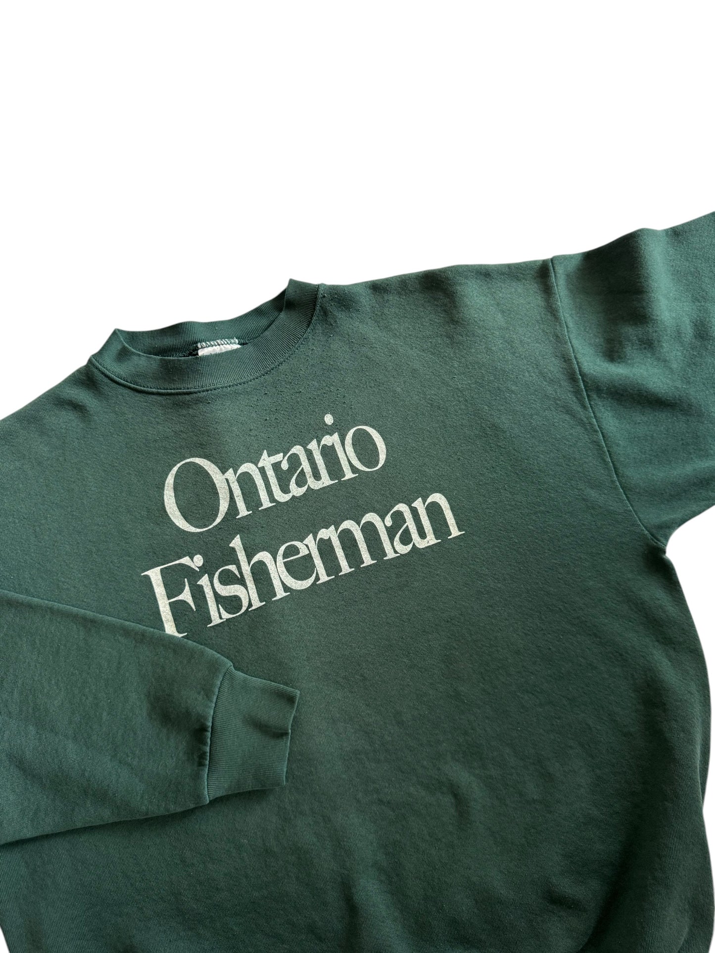 Ontario Fisherman Crewneck Pike Green - XL