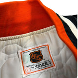 Vintage 80s Philadelphia Flyers Starter Satin Jacket  L