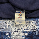2000s The Cross Navy Hoodie XL