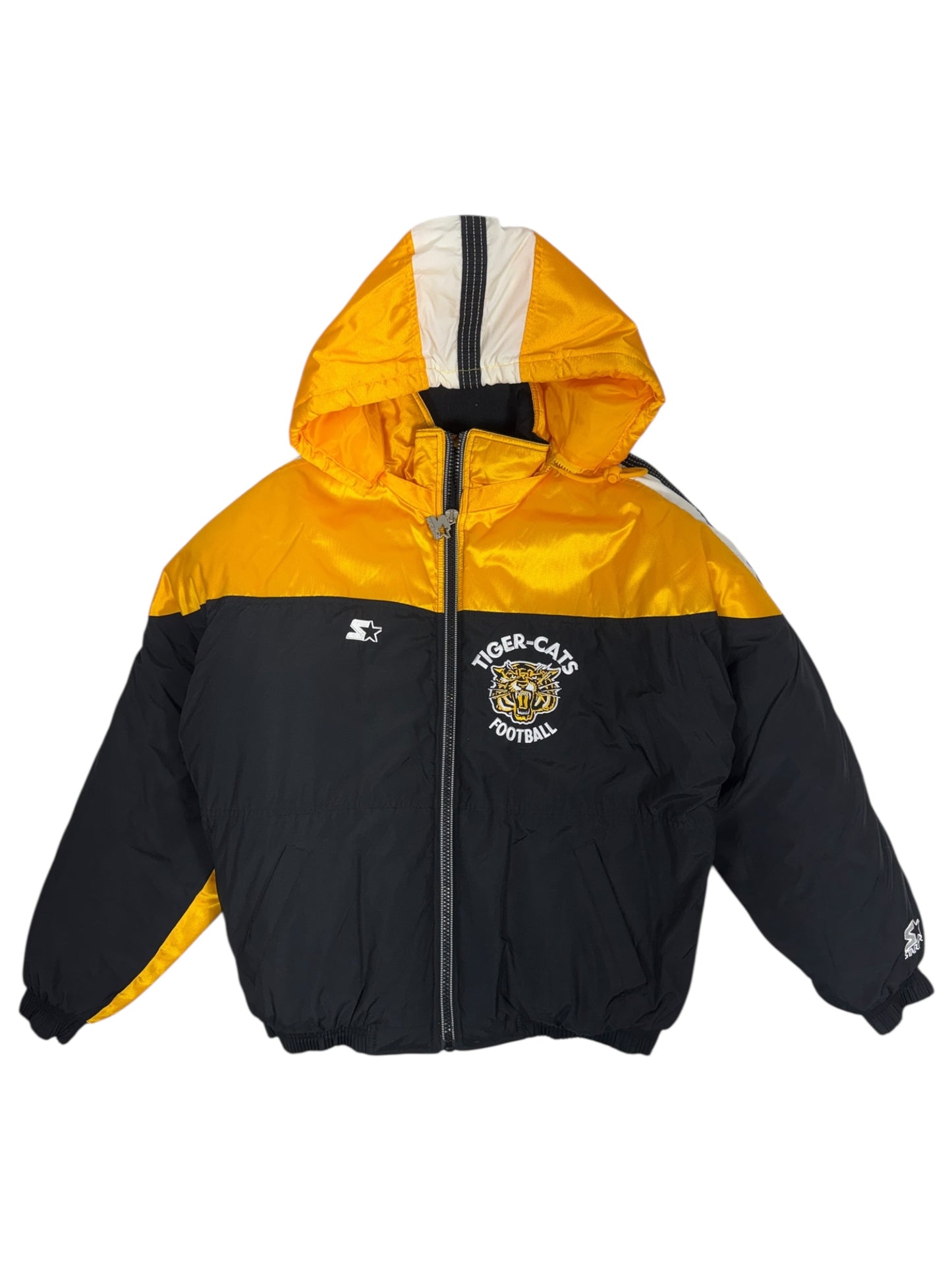 Vintage 1990s Hamilton Tiger Cats CFL Starter Jacket - M