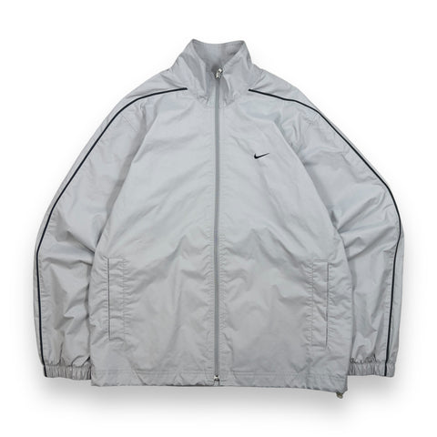 2000s Nike Silver Track Jacket - M/L