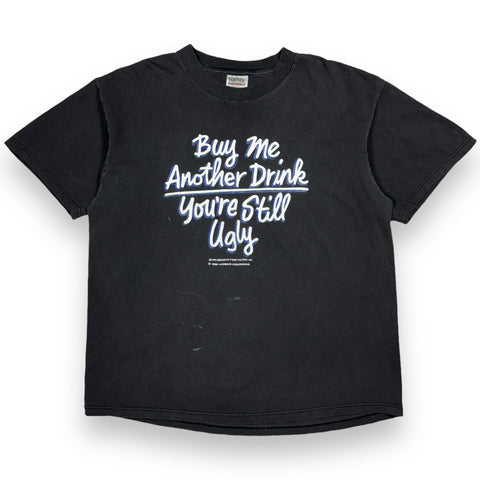 Vintage 90s Buy Me Another Faded Tee - XL