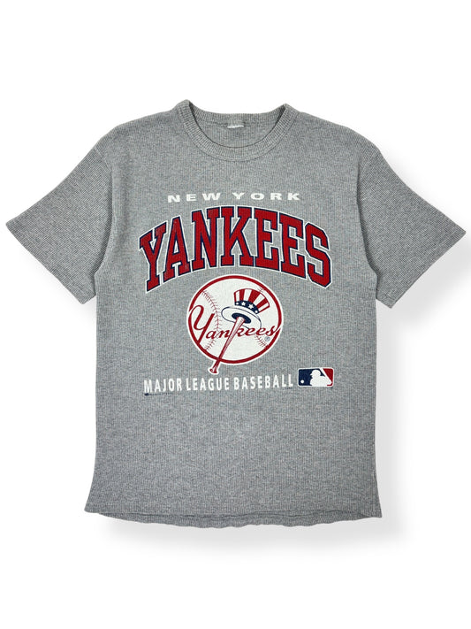 1990s New York Yankees Bulletin Thermal Tee - L
