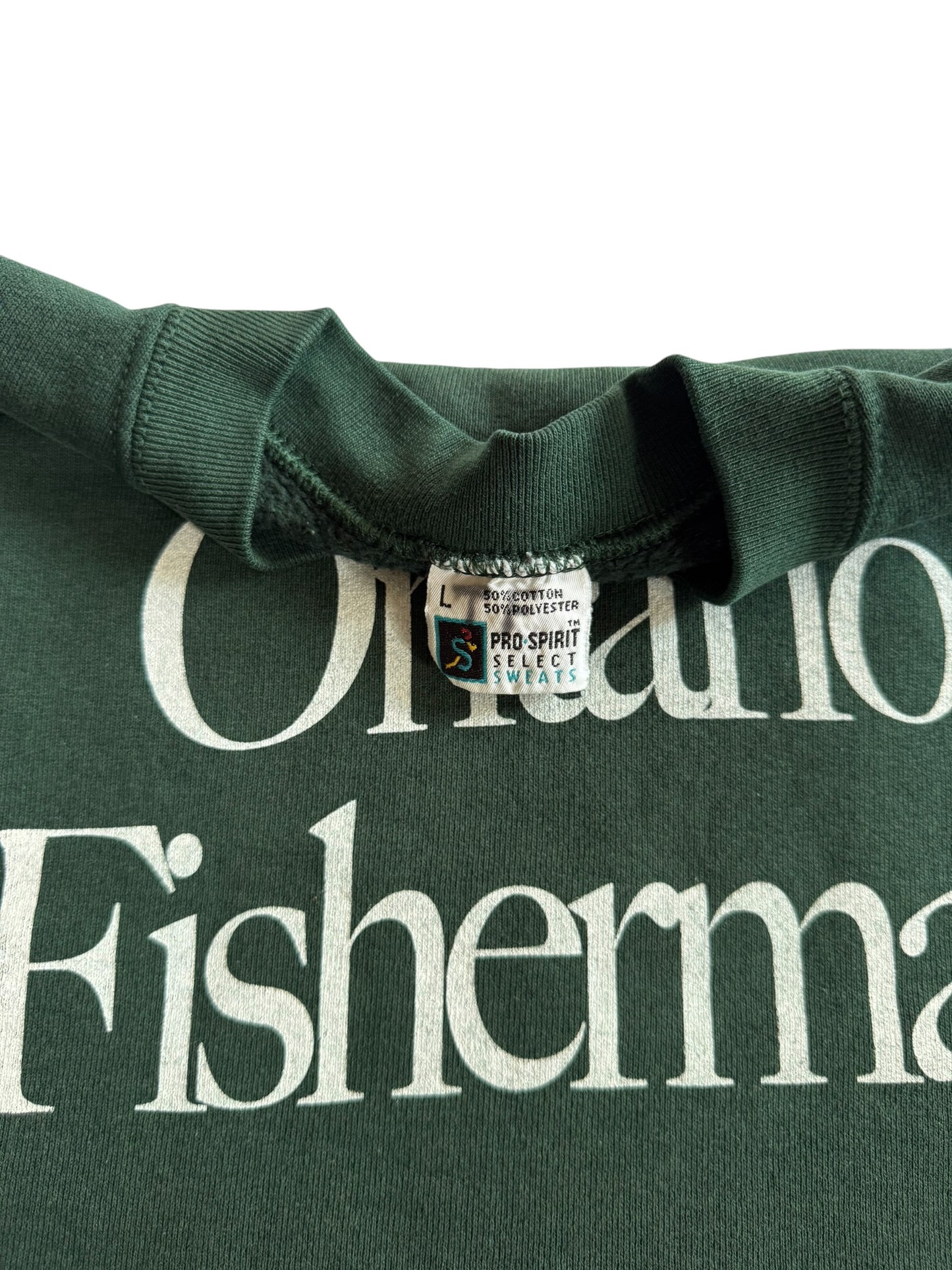 Ontario Fisherman Crewneck Pike Green - L