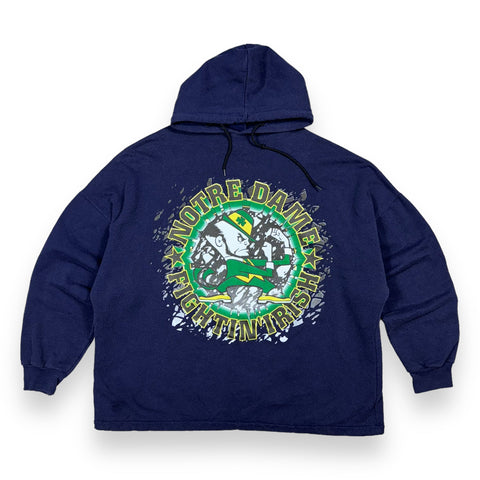 Vintage 90s Notre Dame Hoodie (XL)