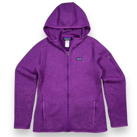 Patagonia Purple Hooded Fleece Women’s - M