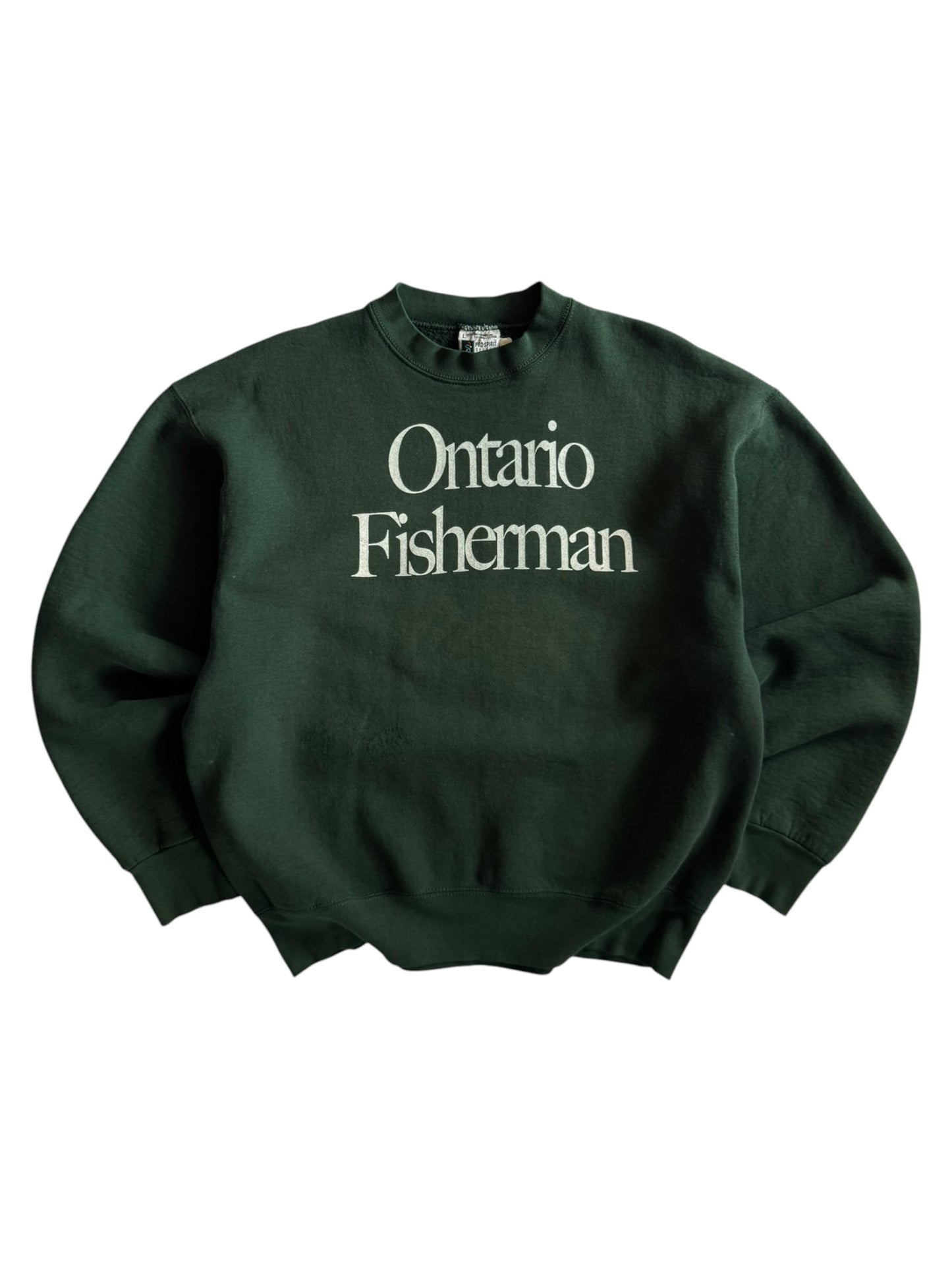 Ontario Fisherman Crewneck Pike Green - L