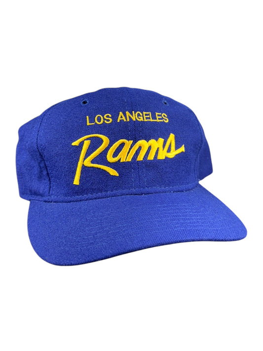 Vintage 90s Los Angeles Rams Sports Specialties Script