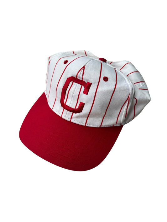 Vintage Cincinnati Baseball Pinstripe Cap