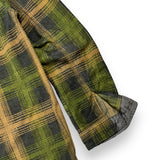 Corduroy Forest Green Tones Flannel (L)