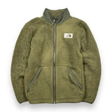 The North Face Olive Green Fleece Zip (M)