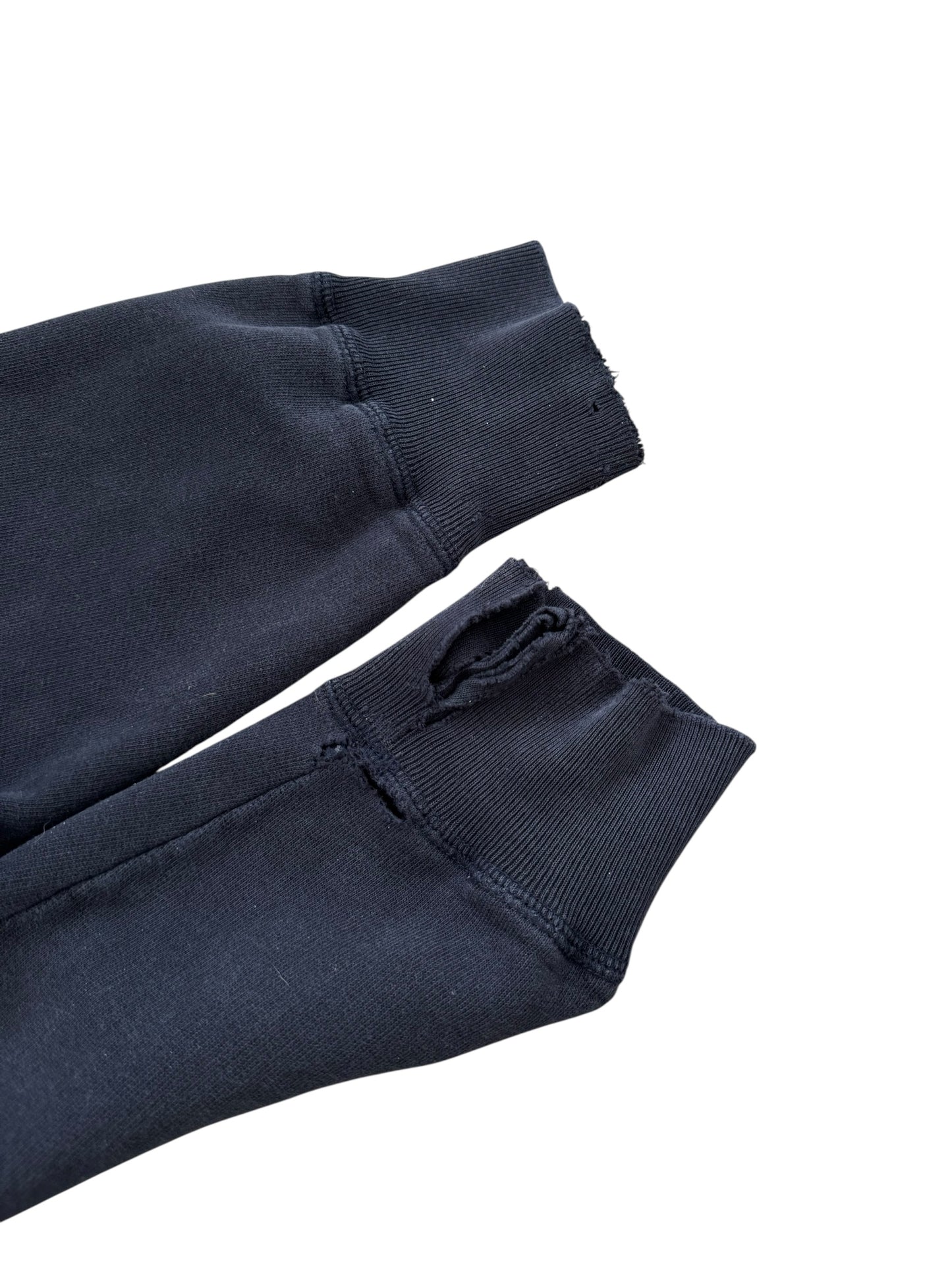 1990s Roots Navy Oversized Crewneck - L
