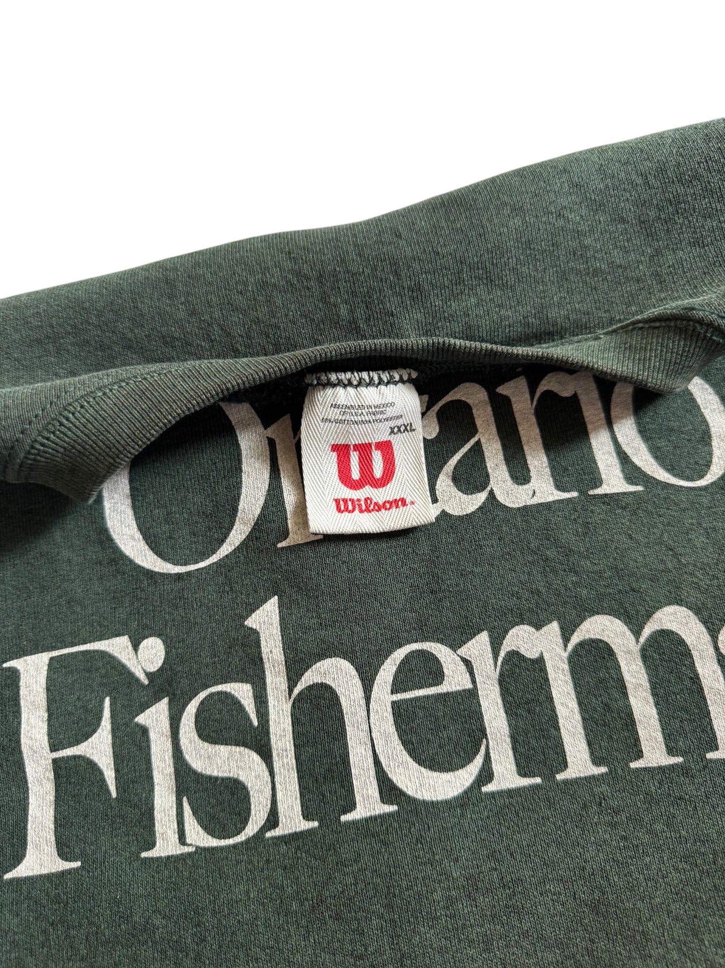 Ontario Fisherman Crewneck Pike Green - XXXL