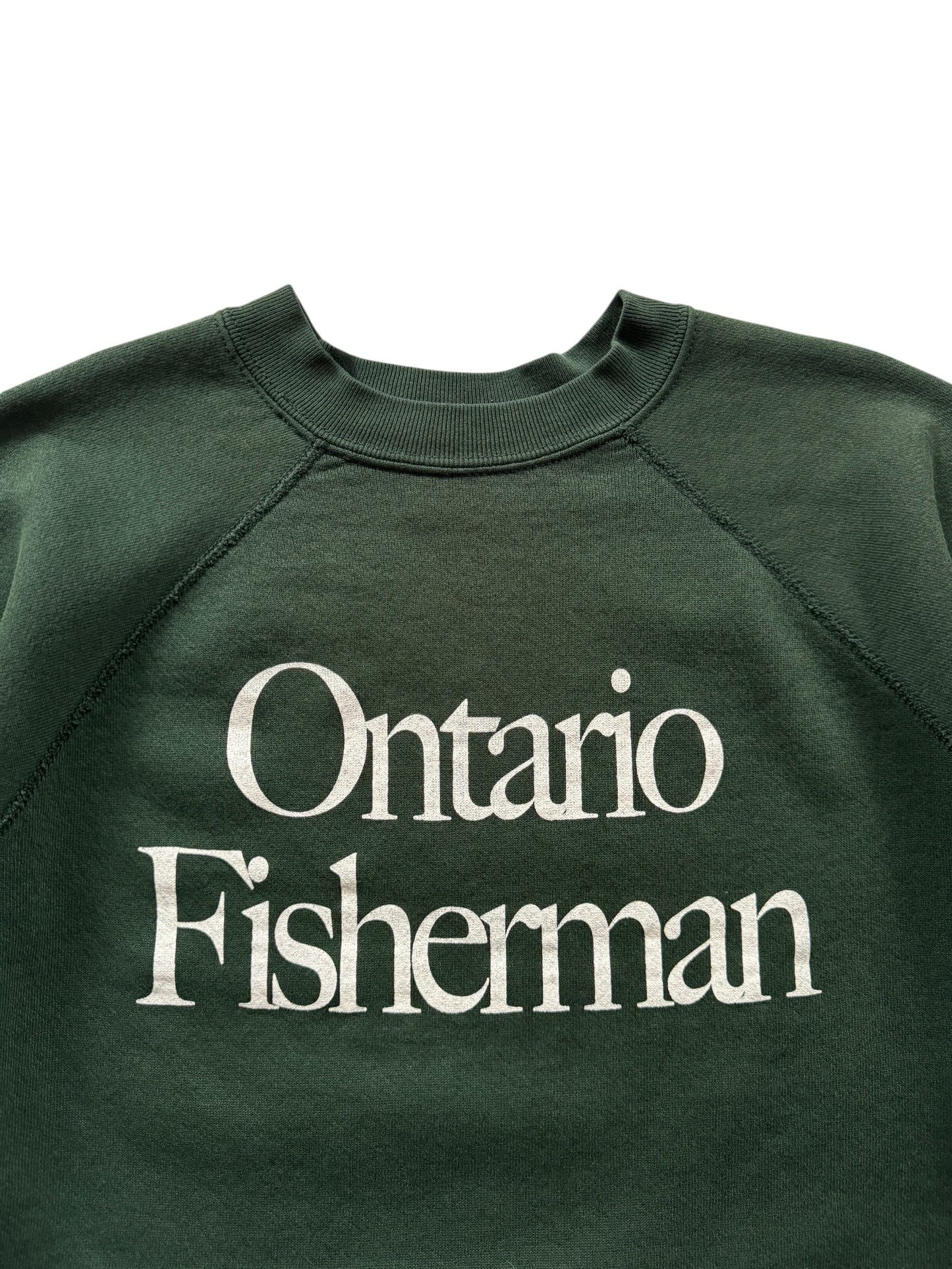 Ontario Fisherman Crewneck Pike Green - L