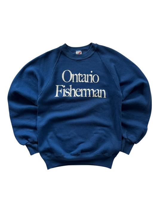 Ontario Fisherman Crewneck Sport Blue - M