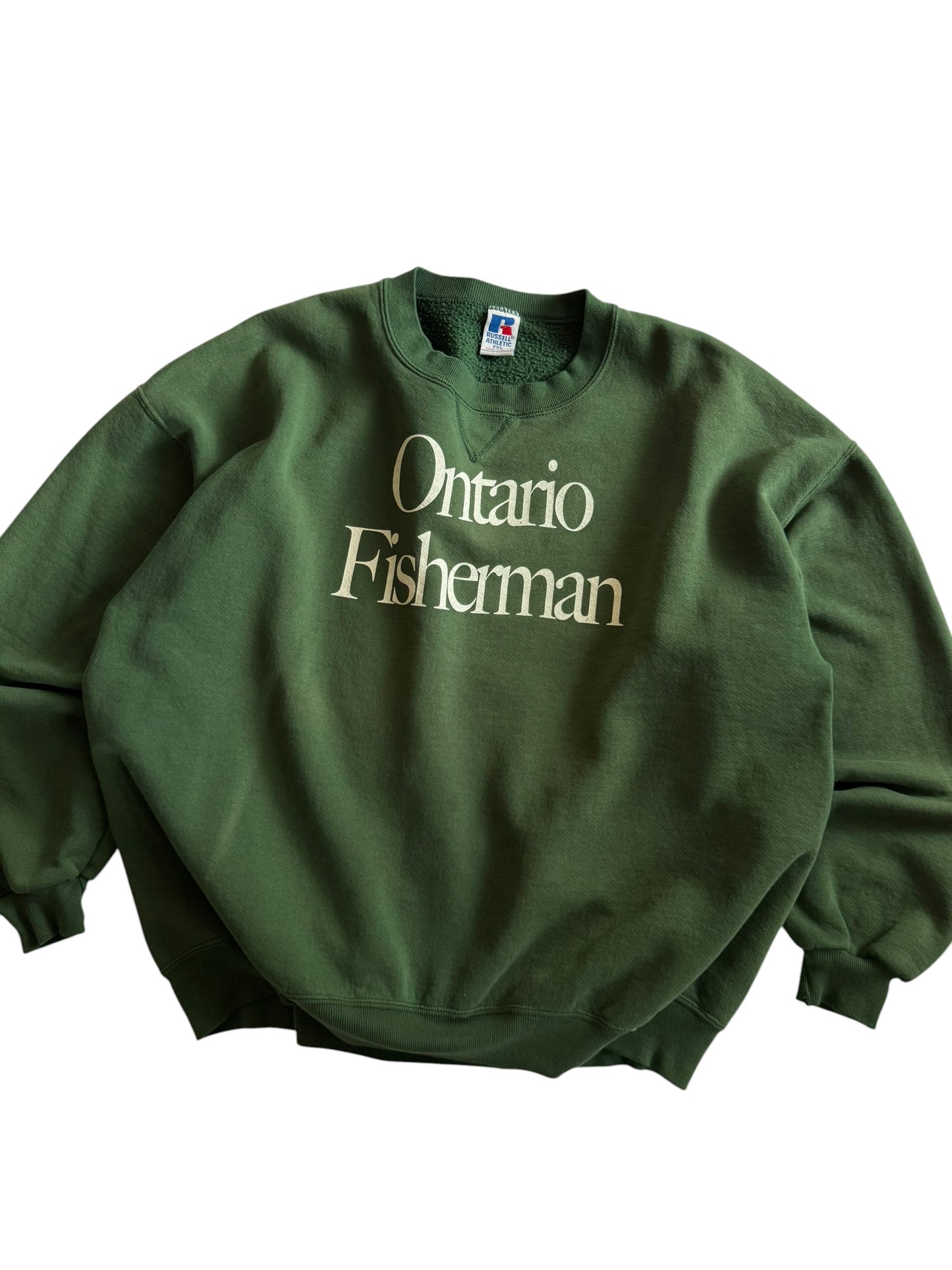 Ontario Fisherman Crewneck Perch Green - XXL