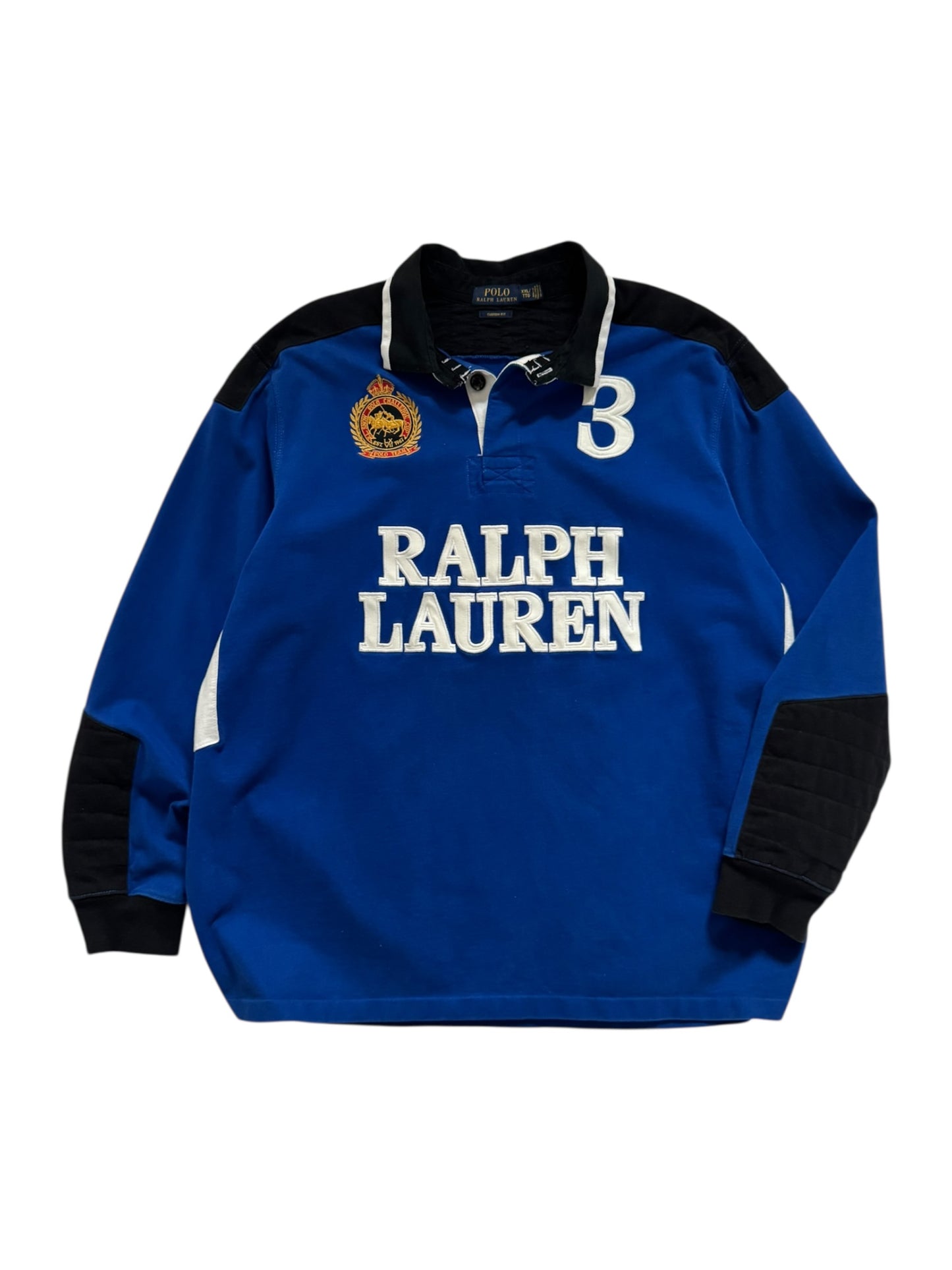 Polo Ralph Lauren Snow Challenge Rugby Royal Blue - XXL
