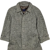Vintage Tweed Trench Coat (XL)