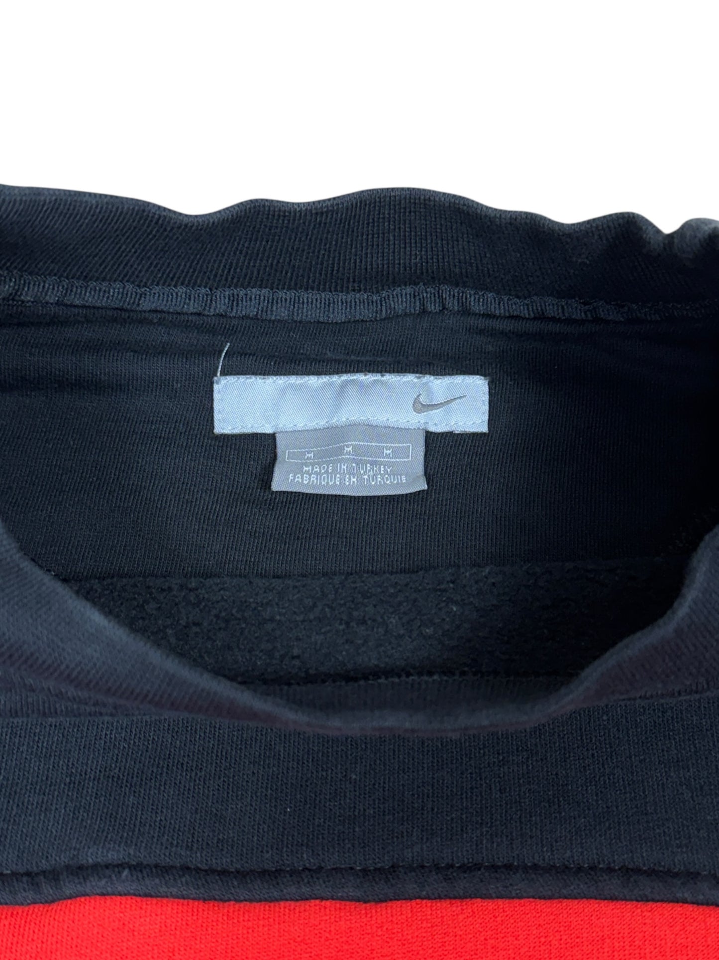 2000s Nike Small Check Manchester Crewneck - L