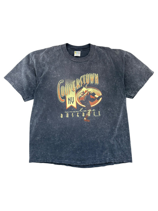 Vintage 1990s Cooperstown NY Baseball Tee - XXL
