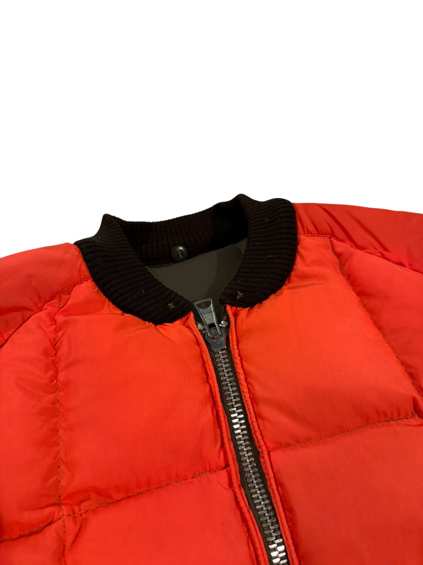 Reversible 1970s Thermo King Down Bomber Jacket - XXL