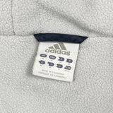 Vintage Adidas Striped Hooded Jacket (L)