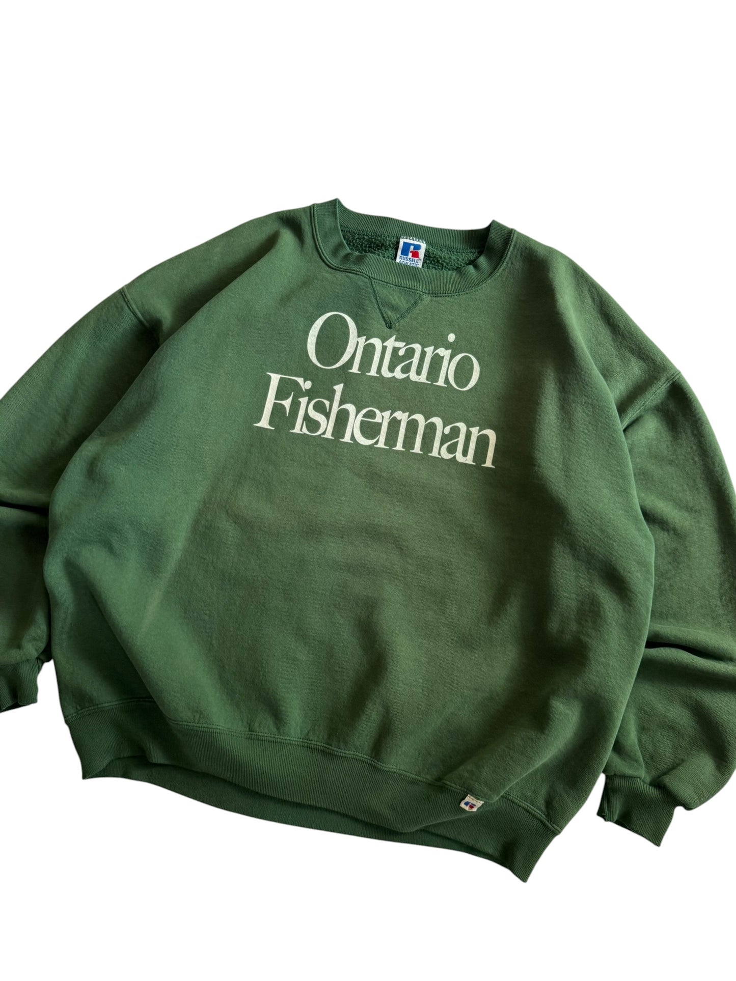 Ontario Fisherman Crewneck Perch Green - XXL