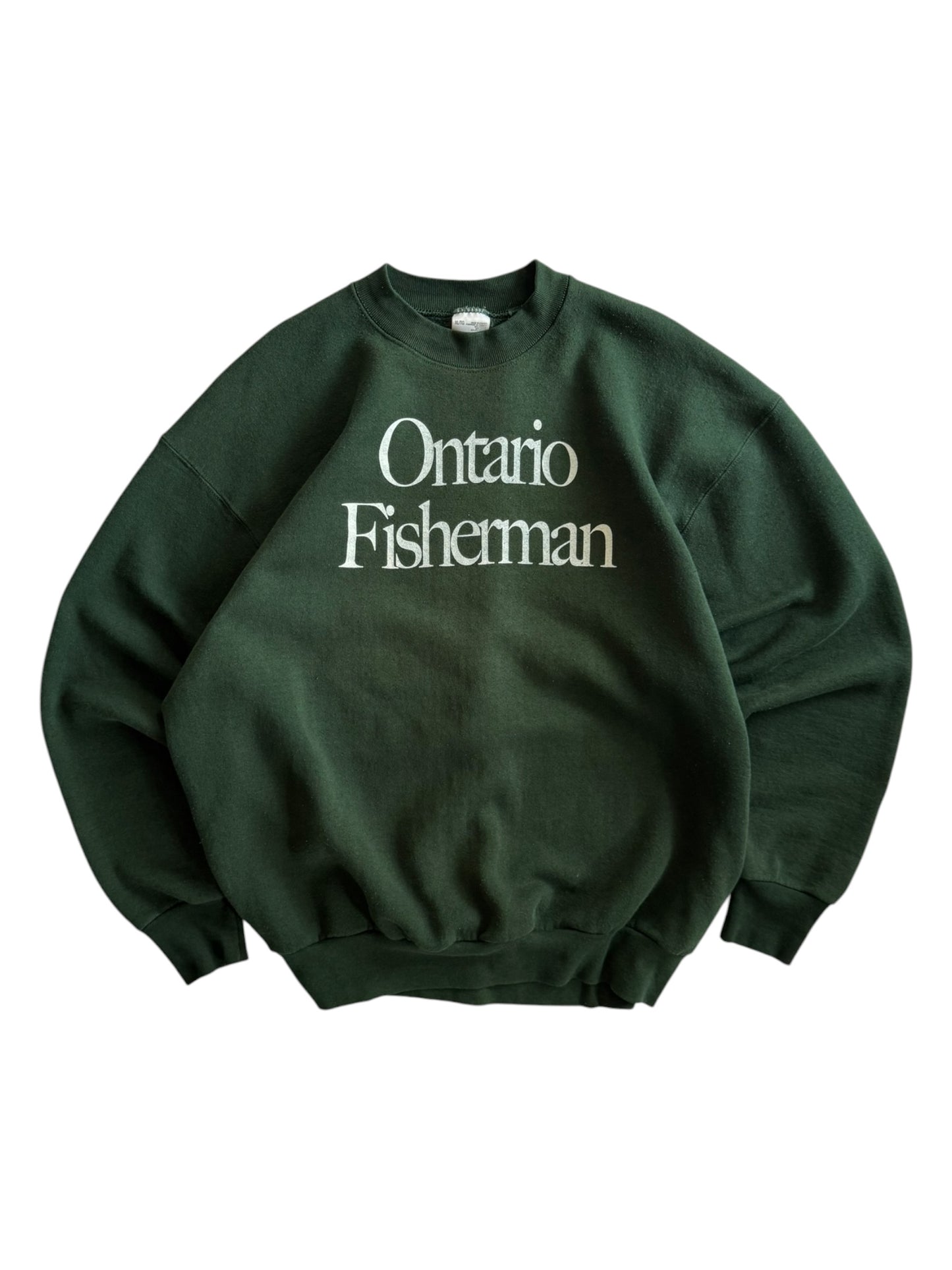 Ontario Fisherman Crewneck Pike Green - XL