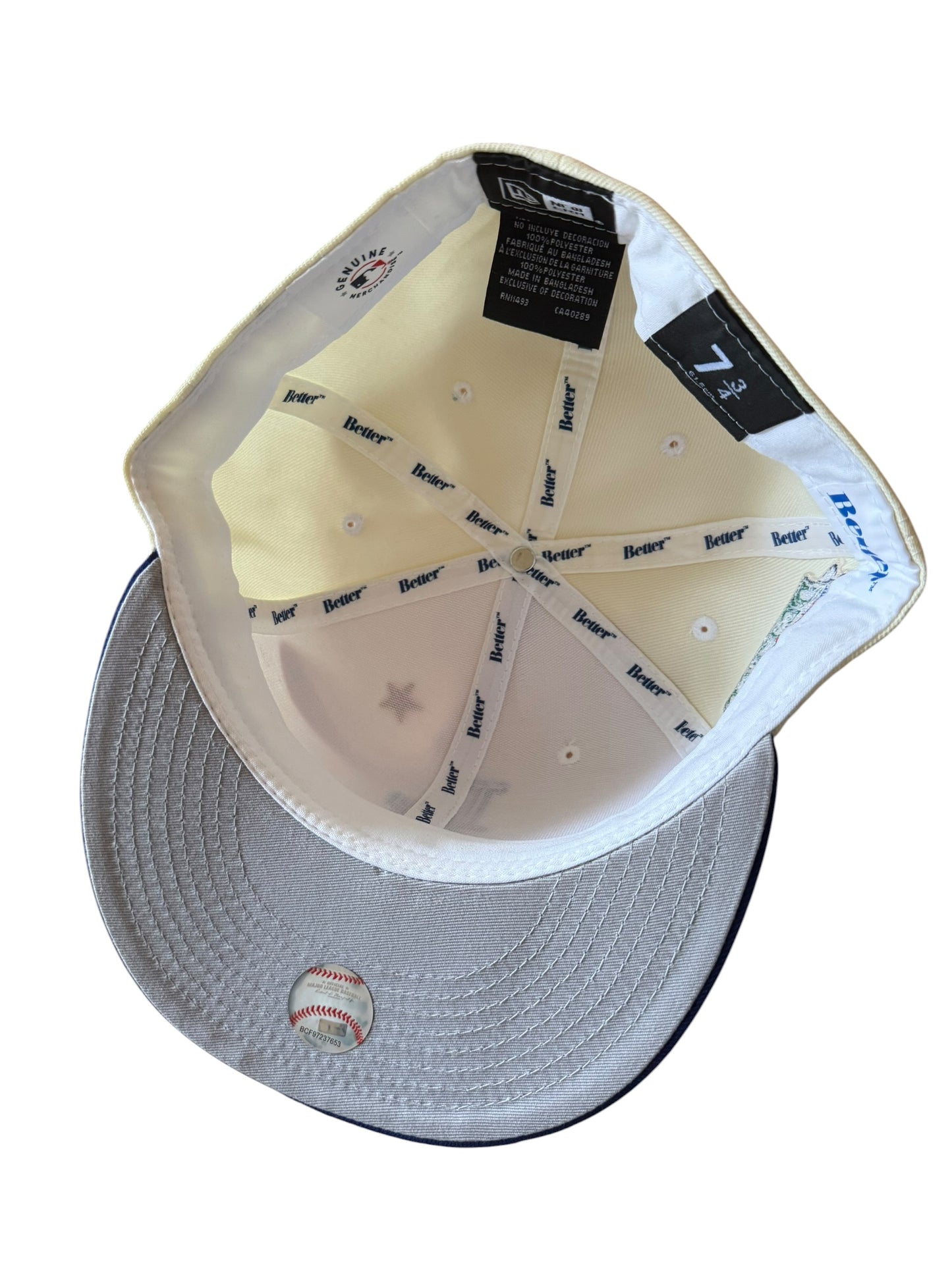 LA Dodgers Better Gift Shop New Era 59Fifty MLB Fitted Hat - Size 7 3/4