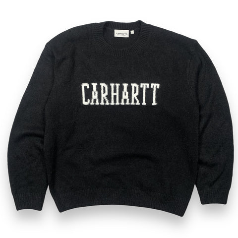Carhartt WIP Spell Out Knit Sweater - L