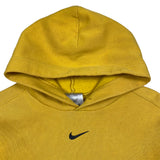Vintage Nike Canary Yellow Middle Swoosh Hoodie
