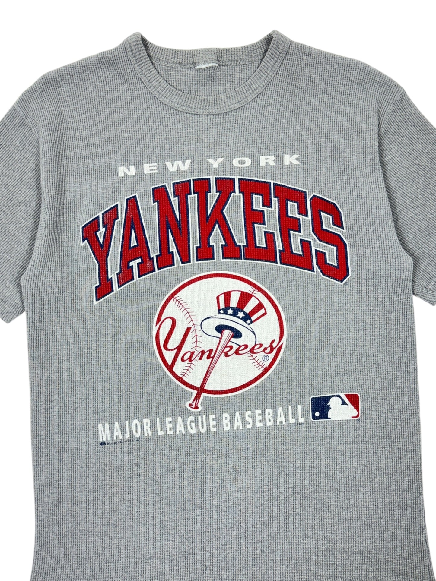 1990s New York Yankees Bulletin Thermal Tee - L