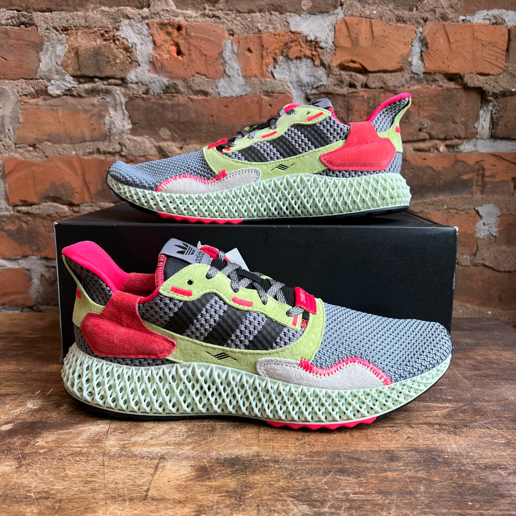 Adidas zx 4000 4d grey three hi res yellow hotsell