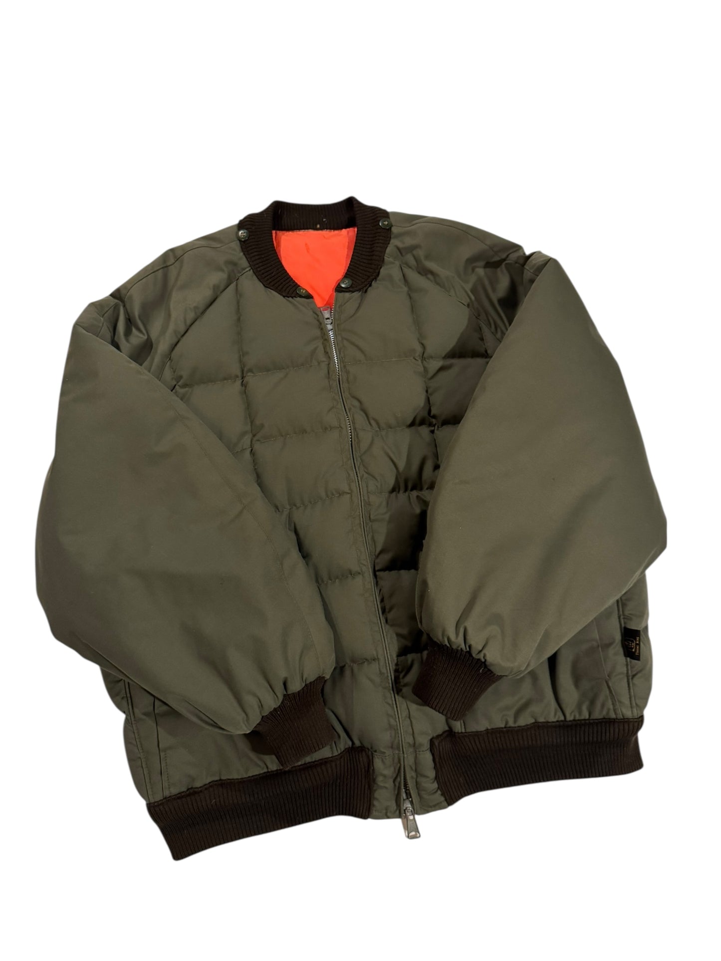 Reversible 1970s Thermo King Down Bomber Jacket - XXL