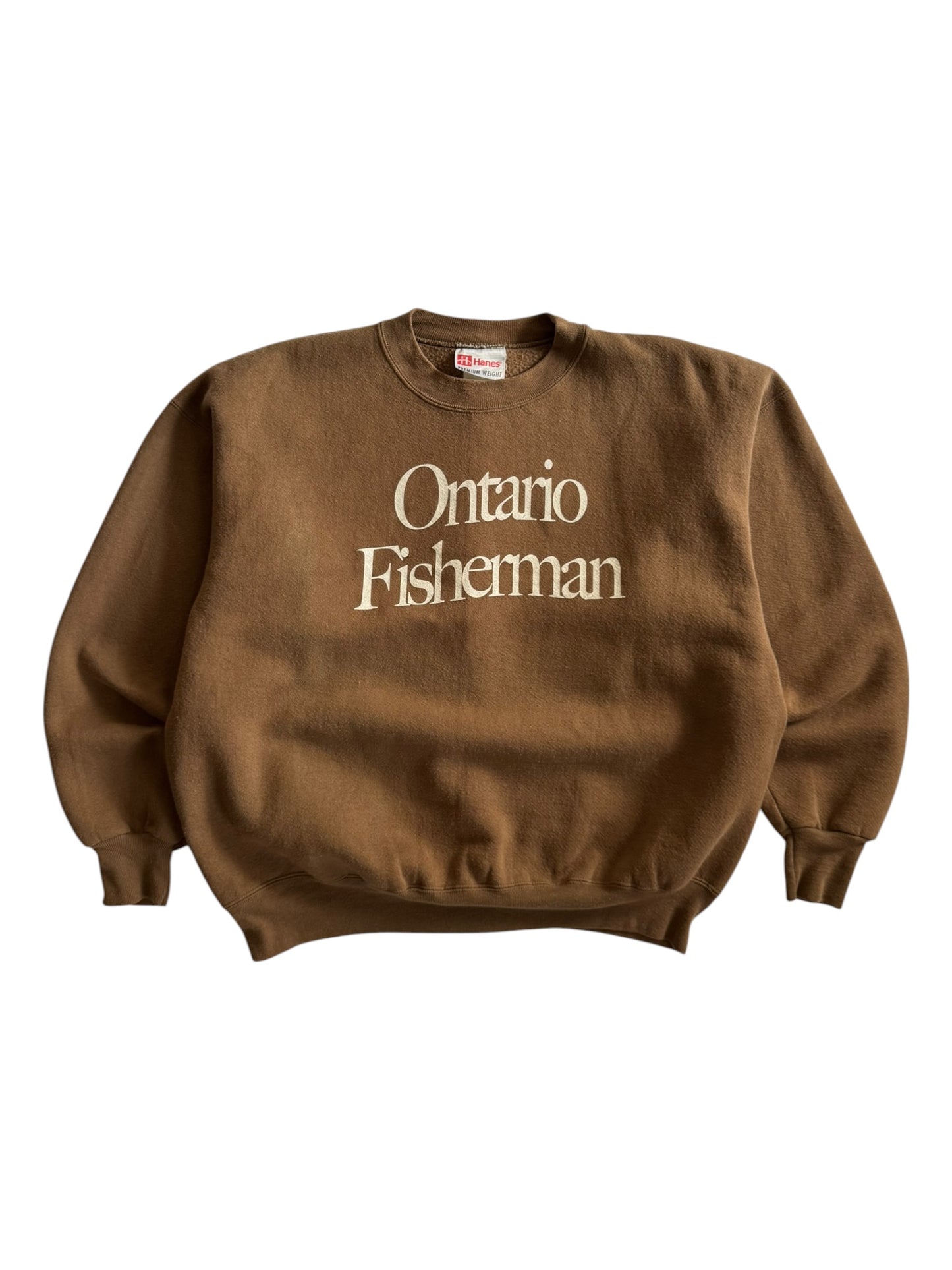 Ontario Fisherman Crewneck Bullhead - L