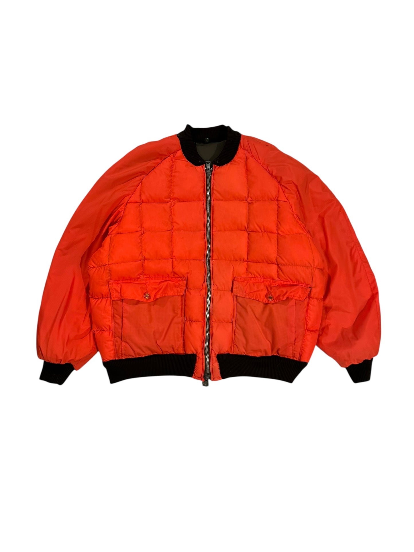 Reversible 1970s Thermo King Down Bomber Jacket - XXL